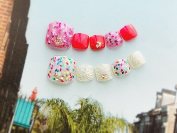 ネイルサロン ブリオン(Nail Salon Bullion)/キラキラダイヤホログラムネイル