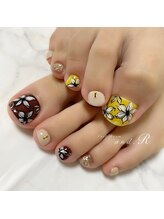 アンド アール(and.R)/秋フットネイル