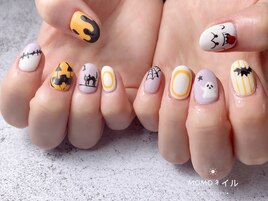 ハロウィンネイル