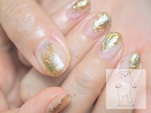 オトナネイル(otona nail)/クリアゴールドニュアンスネイル