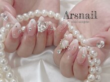 アルスネイル(Ars nail)/キラキラワンホンネイル
