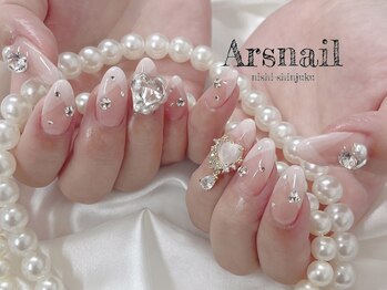 アルスネイル(Ars nail)/キラキラワンホンネイル
