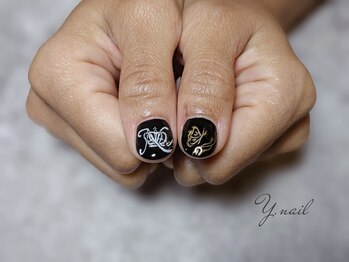 ワイネイル(Y.nail)/推しロゴデザイン