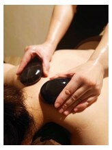 ラティ/ホットストーン×首肩まわり