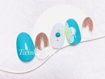 トゥインクリーネイルサロン(Twinkly Nail Salon)/定額メニュートレンドプラン