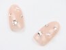 【ご新規様限定♪】美フォルム艶々ワンカラー＋スワロフスキー×２¥9900→