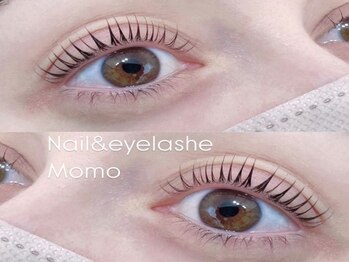 モモ(Momo)の写真/【一之江駅徒歩1分！】大人気パリジェンヌラッシュリフトで自まつ毛を最大限に長く魅せる♪モチの良さも◎