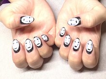 パープルの爪屋/カオナシネイル♪スタッフネイル