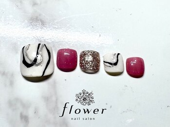 フラワーネイルサロン(flower)/フット8500