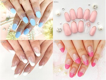 ファストネイル キラリナ京王吉祥寺店(FAST NAIL)/定額 ¥5410 ◆ シンプルAコース