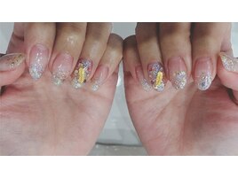 ラメグラデーション