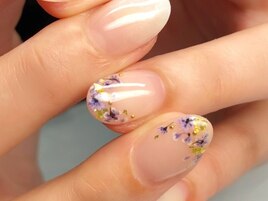 押し花ネイル