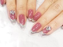 キャミ ネイル(CAMMY NAIL)/ガラスフレンチ