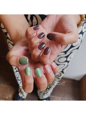 Rosett nail salon BY broocH 原宿表参道
