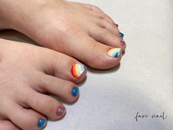 ファーロネイル(faro nail)/FOOT 持込デザイン