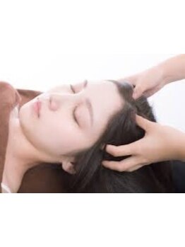 ヘッドスパで癒されたい