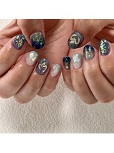アモ ネイル(amo nail)/デザインアート¥7700