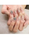 グレージュネイル
