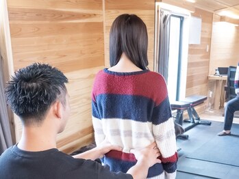 ティーゴート(t-GOAT)/骨盤のゆがみ、姿勢チェック