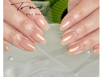 トラストネイル 佐野店(TRUST Nail)/長持ちフィルインで上品ネイル