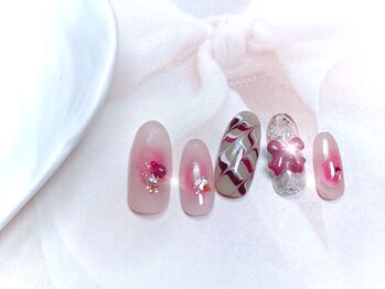 ハッピービューティー(Happy Beauty)/バレンタインネイル