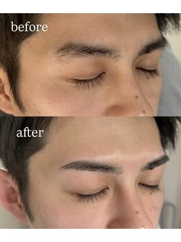 エン 新宿(enne.)/スッキリメンズ眉毛