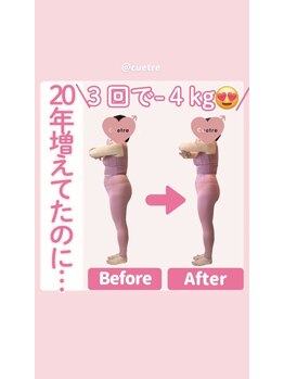 キュートレ 門前仲町店(Cuetre)/お客様のビフォアフ♪