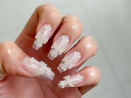 クリアネイル×クロムハーツ