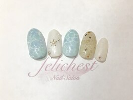 ラグーンネイル＊水面ネイル