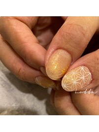 和柄ネイル☆