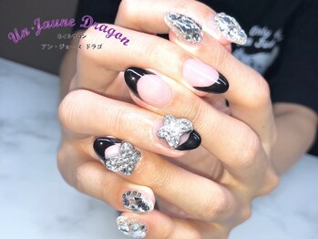 アン ジョーヌドラゴ/【自爪ネイル】埋め尽くしネイル