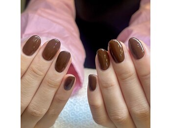 レミア 関内(REMIA)/10月　チョコレートネイル