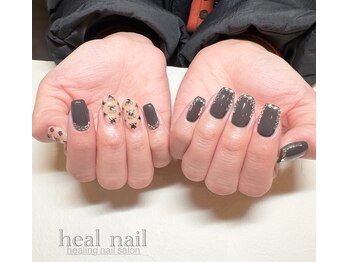 ヒールネイル(heal nail)/bijou nail.