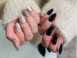 【ほり】マグネット×ネイビー