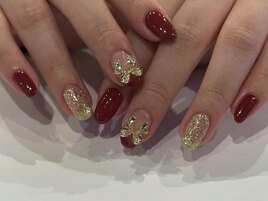 ゴールドリボンラメ￥9700