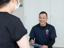 ふく整体院の雰囲気（お客様の症状のヒアリング　しっかりと症状の確認をします）