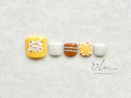 3月フットネイル定額【Spring】