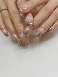 ブラウンオーロラグラデーション