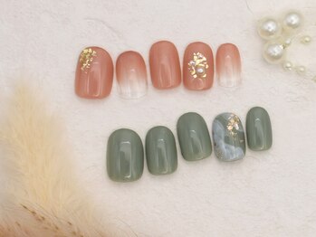 プリッシュ 上野店(prish)の写真/【ショートネイルがより映える】最旬ネイルが低価格で♪嬉しいプチプラサロン★