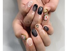 春ネイル/ニュアンス/藤沢