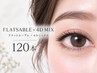 【ご新規様】ベーシックコース・フラットセーブル×4D MIX 120本