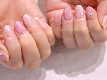 ラルネイル 大宮(Lull. nail)/*ピンク*大理石*