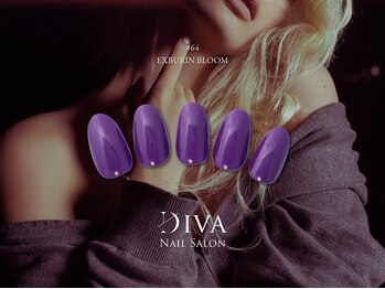 ネイルサロン ディーバ 奈良香芝店(Diva)/One color plus(根本ストーン)