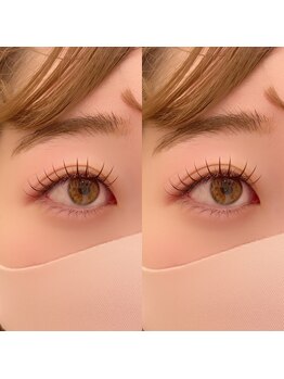 ジェミニアイラッシュ 田無(gemini eyelash)/ブラウンフラット