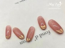 メイ フェアリー 銀座エクステ ネイルサロン(May Fairy)/ミラーフレンチ