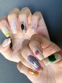 キャリー(CARRY)&nbsp;10本バラバラ個性派デザイン - オーダーネイル[デザインコース]