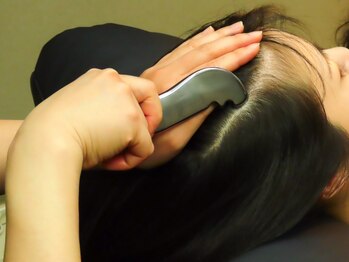 スパステーション コヤ 鹿児島中央駅前店(spa station KOYA)の写真/【鹿児島ヘッドスパ】SNSでバズり中！頭皮の血流・リンパ改善♪小顔になれるカッサ&ドライヘッドスパ☆