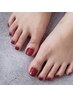 【OPEN記念★ジェルオフ無料】FOOTワンカラー　¥7000→¥6500