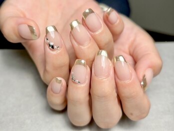 ワイシーハッチ(yc.hacci)の写真/22時まで営業◎シンプルネイル～持ち込みデザインまで幅広くお任せ* [初回オフ込☆ワンカラー/グラデ¥5500]
