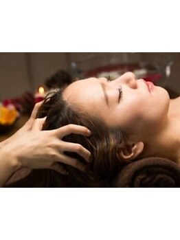 ヘッドスパで癒されたい